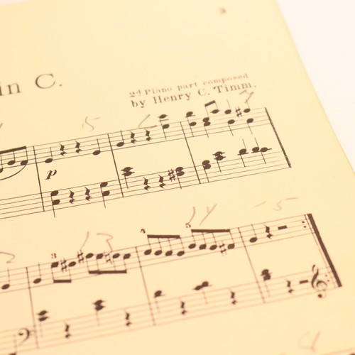 Clementi 2nd Piano Parts to 6 Sontaninas Op 36 Book I No 1 in C 1891 G Schirmer - Picture 6 of 6