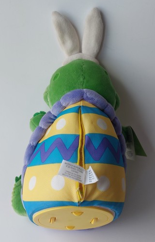 Hallmark Whirlin' Twirlin' Schildkröte singt dreht sich OSTERN Eierschale Hasenohren VIDEO - Bild 3 von 13