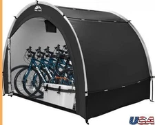 Bike Storage Tent Shed 7x5ft Large Outdoor Waterproof Bicycle Covers Shelter
