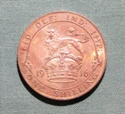 Photo of a 1916 George V Shilling from an eBay listing that sold on Jun 28, 2026