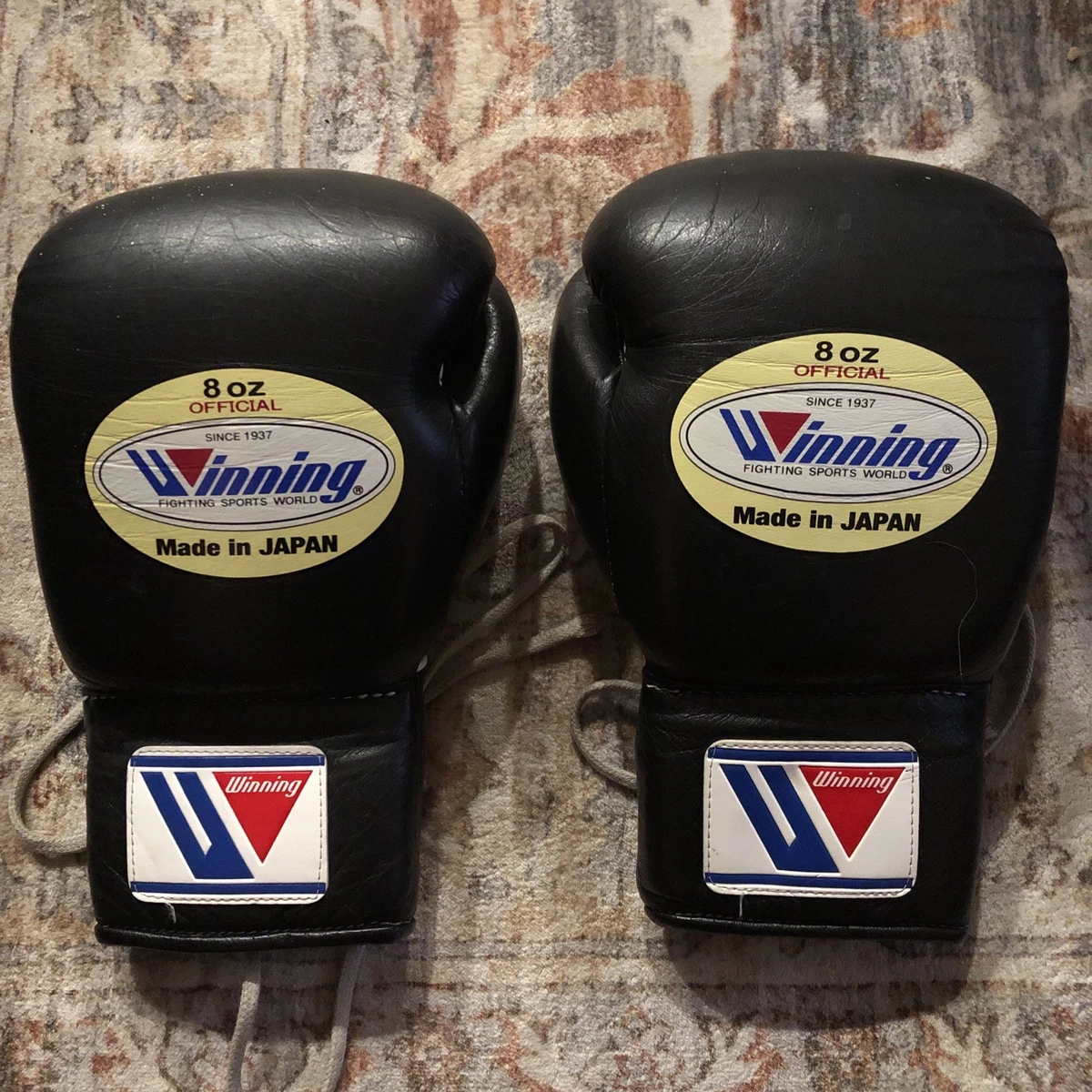Winning Black Boxing Gloves for sale | eBay