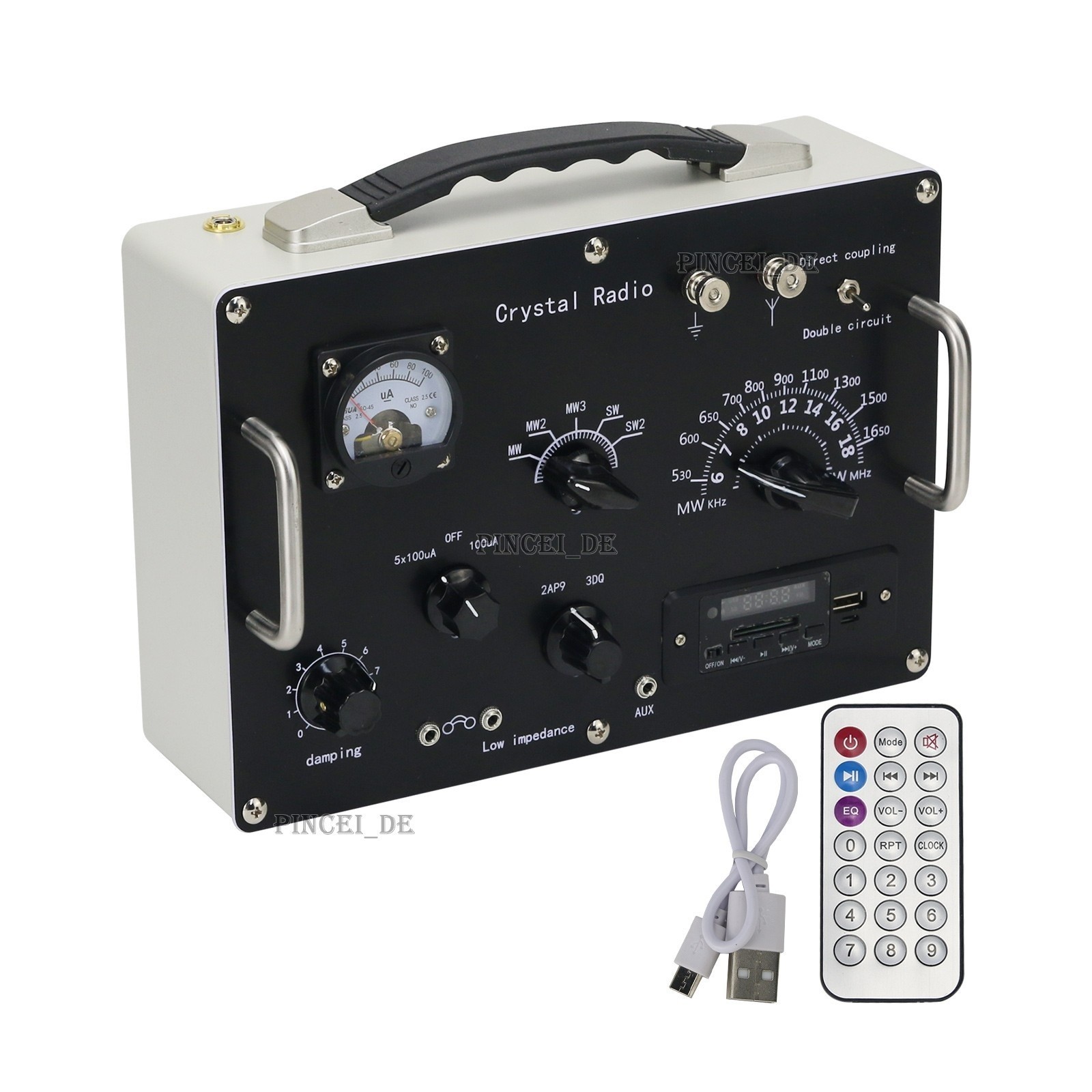 High Quality   Radio Medium Wave and Shortwave Retro   Radio #tr