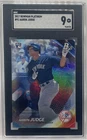 2017 Bowman Platinum Aaron Judge SGC 9 MINT Yankees Rookie Card #91 (RC) MVP