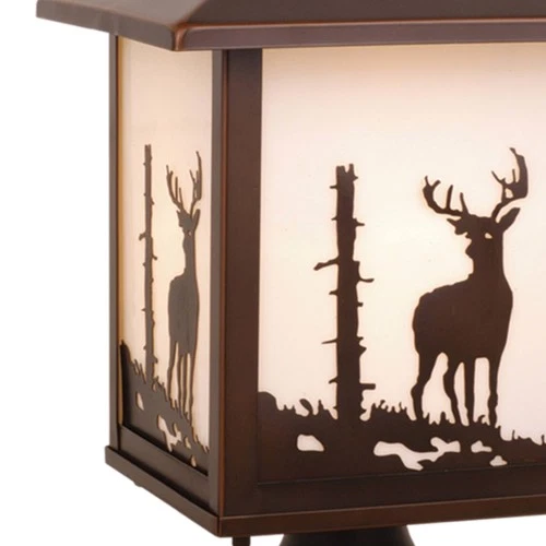 Vaxcel Lighting OP33585 Bronze Bryce 1-Light Outdoor Post Light - Picture 2 of 4