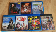 Lot of 7 Blu ray with Indie films, International Music clean discs near mint