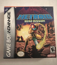 Nintendo Metroid: Zero Mission GBA NTSC-U/C 2004 E Manual Included CIB