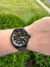 Citizen Eco-Drive Black Men Wristwatch BU205516E
