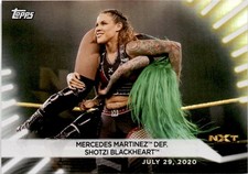 2021 Topps WWE Women's Division #51 Mercedes Martinez def. Shotzi Blackheart