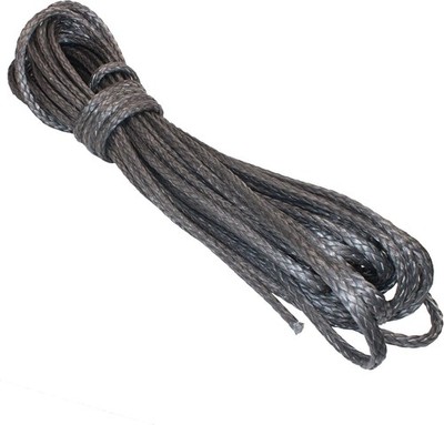 HTF - Dyneema Pro Tauwerk Seil 2mm - 20m, geflochten, Carbon grau