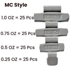 Fe Clip on Wheel Balancing Weights for Truck 50g-400g