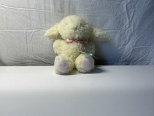 Vtg Eden Lamb Sherpa Plush Musical Wind Up Lullaby Baby Stuffed Toy Pink NWT