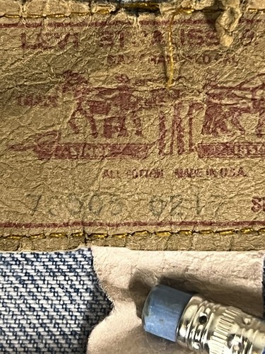 Vintage Levi’s Denim Trucker Jean Jacket Men’s Large (42) Button Down USA by Levi's, Size L, $27.75 - Photo 6