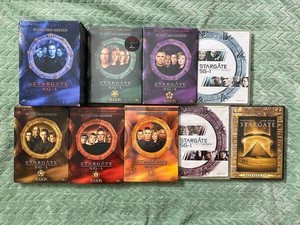 Stargate SG-1 Seasons 1-8 + Movie! Complete Sets