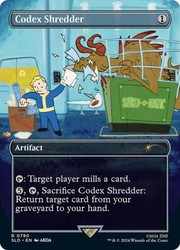 Codex Shredder (Rainbow Foil) - Fallout Secret Lair Drop Series