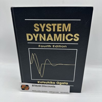 SYSTEM DYNAMICS - Katsuhiko Ogata 4th Ed Hardcover Engineering Textbook (2004)
