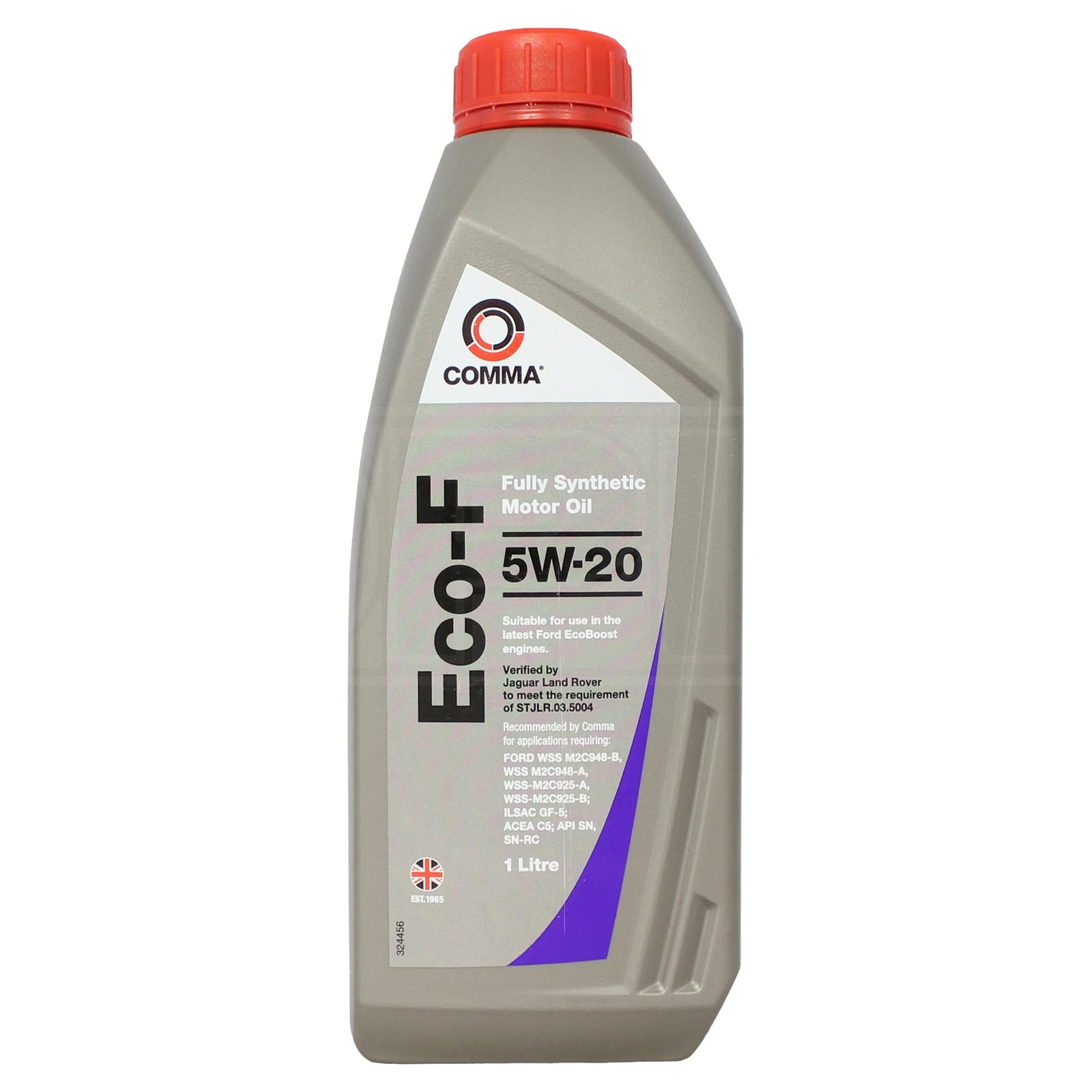 2x Comma ECF1L  ECO-F 5W20 Fully synthetic motor oil ACEA C5 Ford ecoboost 1L