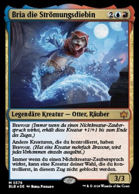 Magic/MTG Bria, Riptide Rogue XBLB-379 Mythic Deutsch Neu Foil