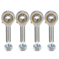 uxcell 4pcs POSB6 Male Rod End Bearing 3/8 Inch Bore and 3/8-24 Right 