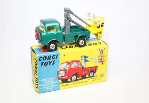 Corgi 478 Hydraulic Tower Wagon Jeep FC-150 In Original Box - Near Mint 1960s