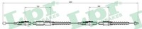 LPR Bremsseil Seilzug Feststellbremse C0564B FüR X01 Opel Corsa Tigra Twintop