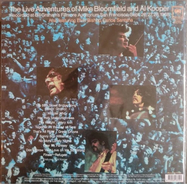 Mike Bloomfield And Al Kooper The Live Adventures Of Mike Bloomfield And Al Koop - Image 2 of 3