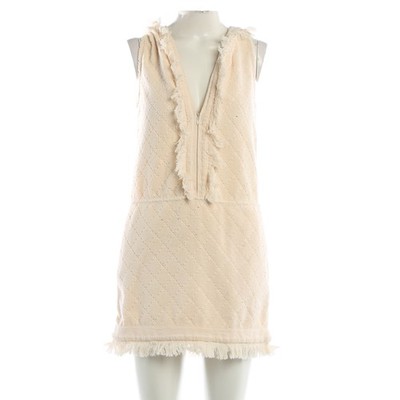 Chanel Kleid 34 FR 36 Orange Sehr gut