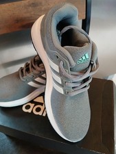 Adidas Womens Energy Cloud WTC BB3170 Gray Running Shoes Sneakers - Size 8