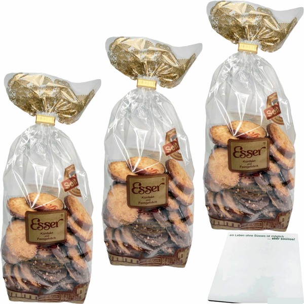 Esser KokosgebäCk Mit Vollmilchschokolade 3Er Pack 3X250G Beutel Usy Block-image
