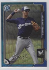 2015 Bowman Chrome Prospects Blue Wave Refractor Jacob Gatewood Jake #BCP239 1v7