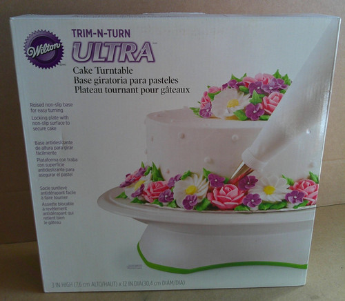Wilton Trim-N-Turn Ultra Cake Decorating Turntable - Cake Decorating Stand