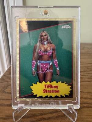 2025 Topps Chrome WWE Tiffany Stratton #85TC-TS SUPERFRACTOR 1/1!
