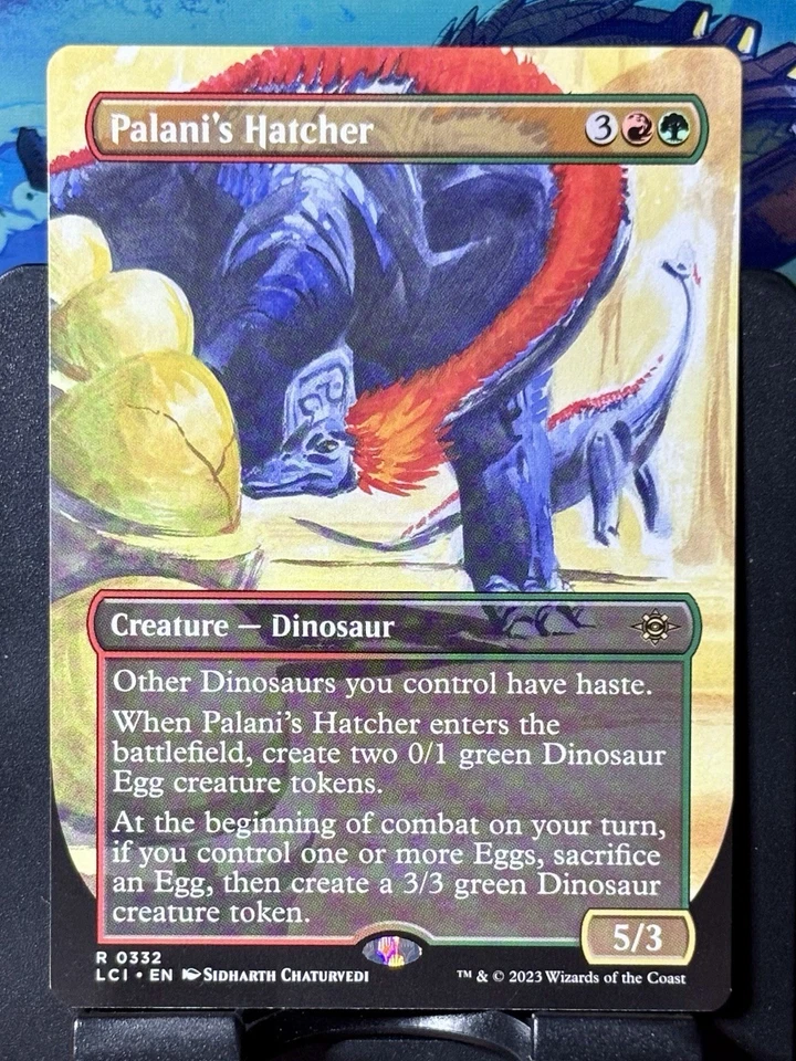 Palani's Hatcher (Borderless) - Reg - MTG - LCI - 0332 - RARE ~ NM - Image 3 of 4