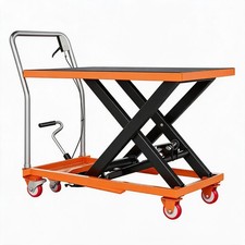 3305001000lbs Hydraulic Scissor 28.532in Lift Table Cart For Material Handlin