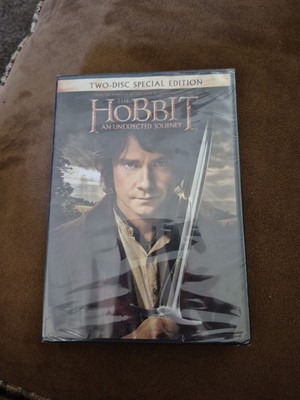 The Hobbit : An Unexpected Journey DVD 2-Disc Set Widescreen 2012 Movie (NEW)