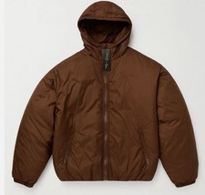 Sean John Script Logo Puffer Jacke - NEU mit Etikett* XL * braun*