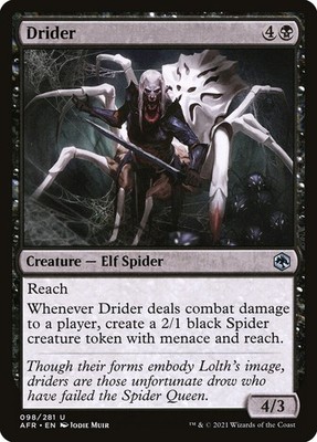 Drider (098) Adventures in the Forgotten Realms AFR MTG Magic
