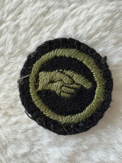 Rare Early Girl Guides Pathfinder Felt Cloth Badge c.1922 girl guiding