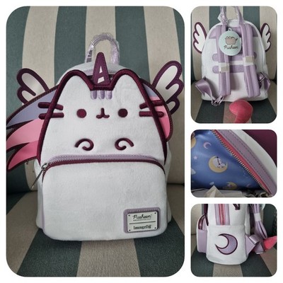 Loungefly Pusheen Unicorn Plush Plüsch Rucksack   NEU   RAR aus Sammlung