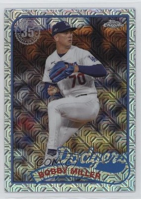 2024 Series 2 1989 Topps Chrome Silver Pack Mojo Bobby Miller #2T89C-77 0bt4