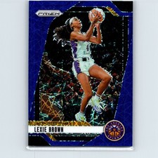 2024 Panini Prizm WNBA Lexie Brown #110 Blue Velocity Prizm Los Angeles Sparks