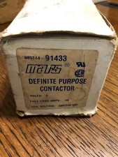Mars 91433 3 Pole 40 Amp Definite Purpose Contactor with Lugs, 240V Coil