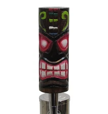 NEW WOODEN TIKI BEER TAP HANDLE COLLECTIBLE BAR MANCAVE AMERICA BREW USA HAWAII