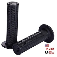 7/8'' ATV Grips Universal Handlebar Grips Soft Rubber Motorcycle Grip for Black