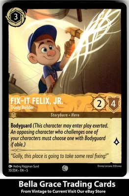 Fix-It Felix, Jr. #10/204 Shimmering Skies Common Disney Lorcana