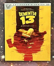 Dementia 13 1963 Vestron Blu-ray Francis Ford Coppola Gothic Horror Thriller OOP