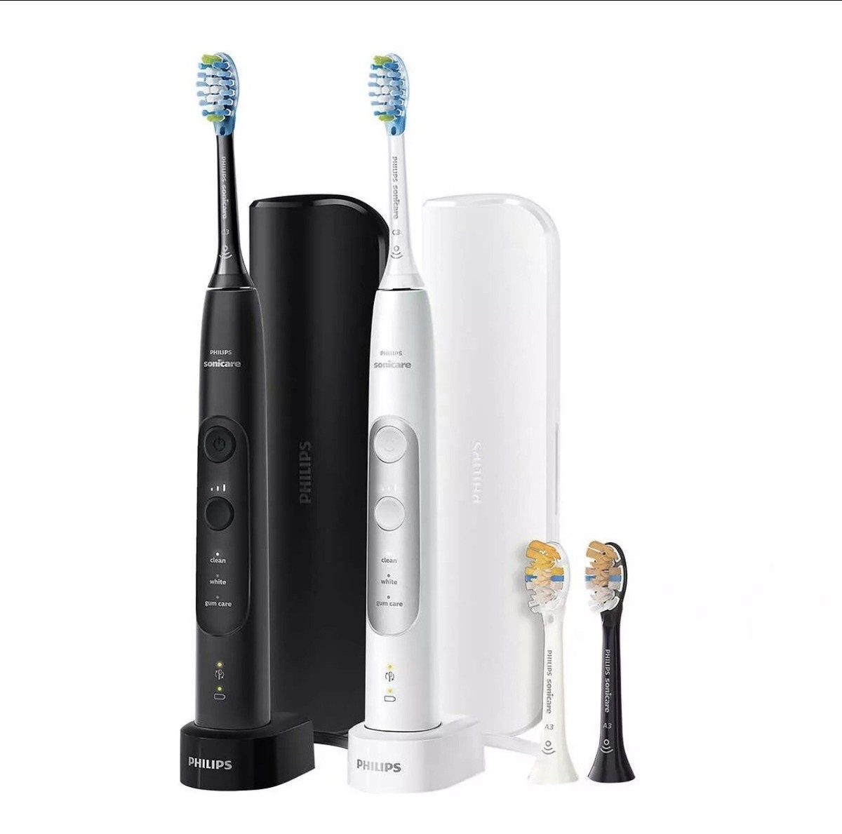 Philips Sonicare ProtectClean 2本セット Philips Sonicare Electric Optimal Clean Toothbrush with