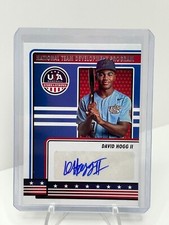 2023 Panini Stars & Stripes USA Baseball David Hogg II AUTO 