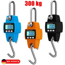 Profi Hängewaage Digital 300Kg LCD Zugwaage Wildwaage Industriewaage Waage DE