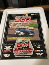1996 Daytona 500 and Speedweeks Nascar Program 38th Annual Feb 11-18 1996