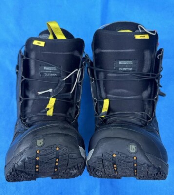 Burton Pirelli Ion Snowboard Boots Men's Size 8.5 (eur 41.5) Black